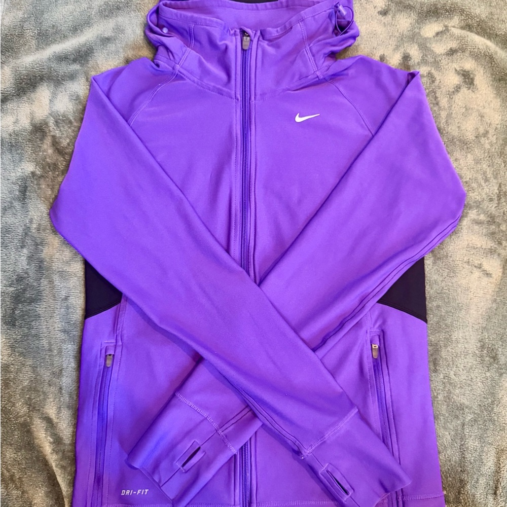 Nike Violet Full-Zip Hoodie